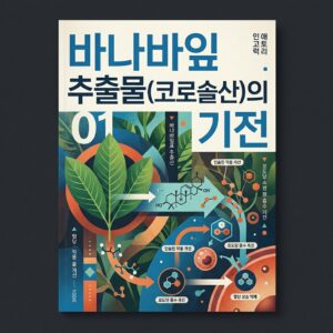 ai thumbnail poster 바나바잎 추출물코로솔산의 기전 1786521205