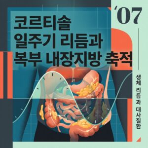 ai thumbnail poster 코르티솔 일주기 리듬과 복부 내장지방 축적 1787649251